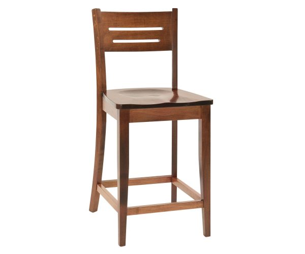 Jansen High Base Stationary Bar Chair