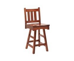 Vintage High Base Swivel Barstool