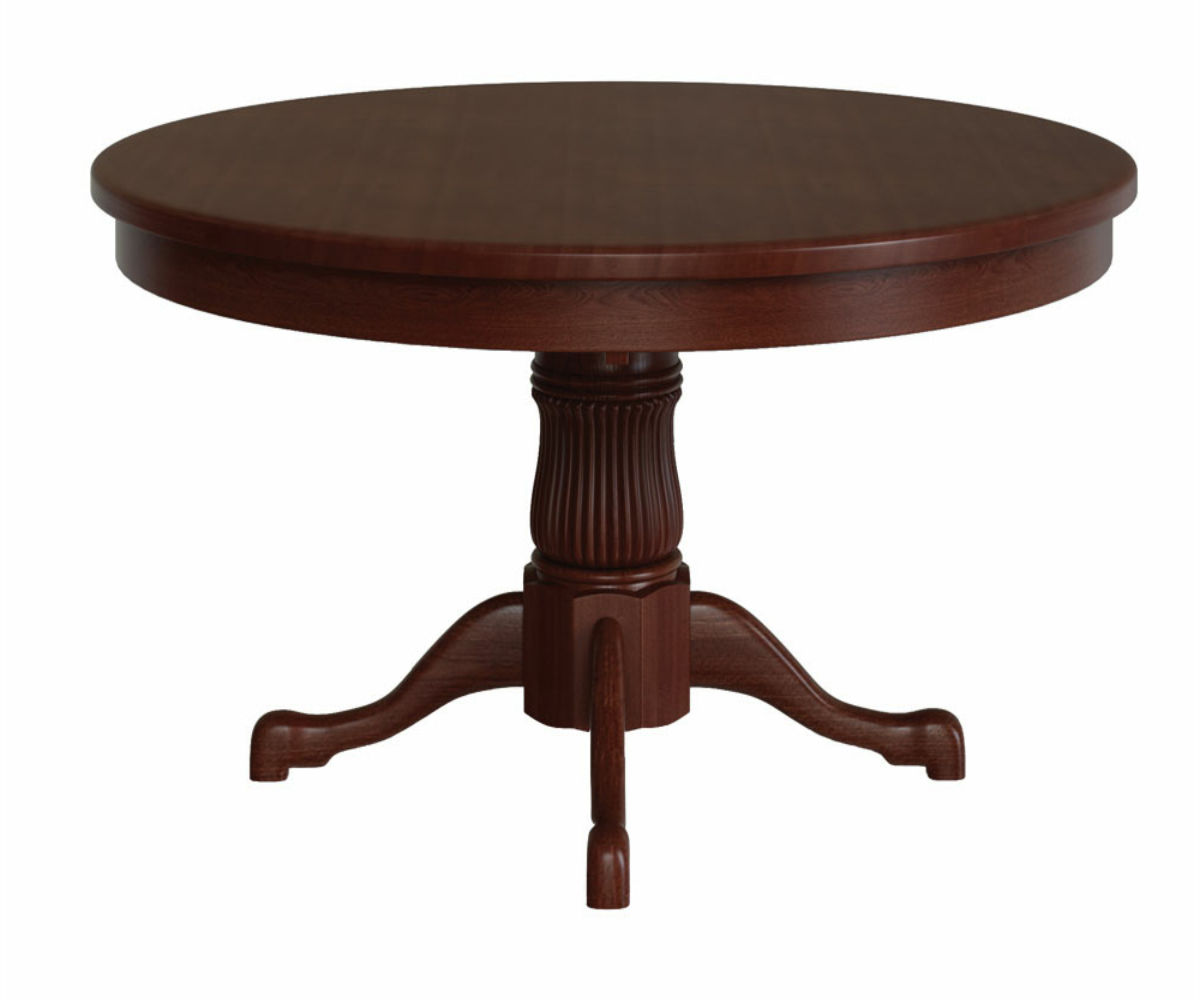 Reeded Tulip Single Pedestal Table