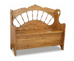 Sunrise Spindle Bench