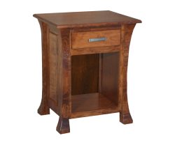 Vandalia 1 Drawer Open Nightstand