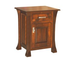 Vandalia 1 Drawer 1 Door Nightstand