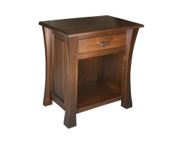 Vandalia 1 Drawer Open Nightstand