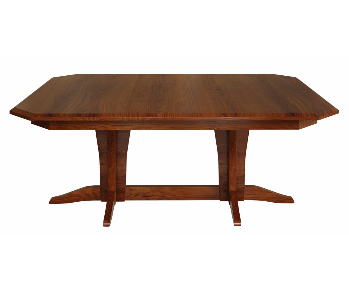 Vintage Double Pedestal Table