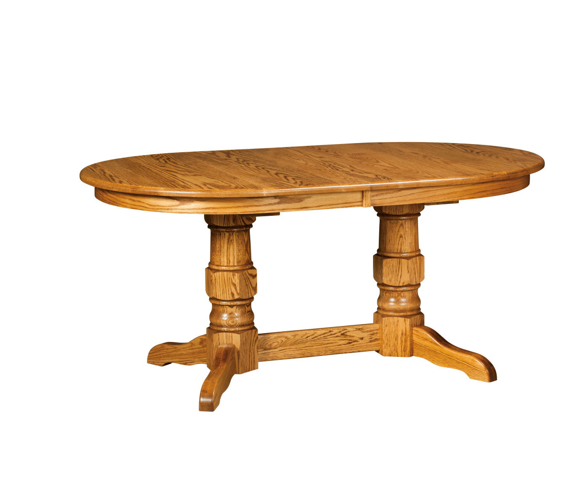Preston Double Pedestal Table