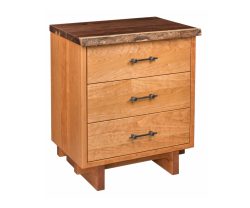 West Canyon 3 Drawer Night Stand