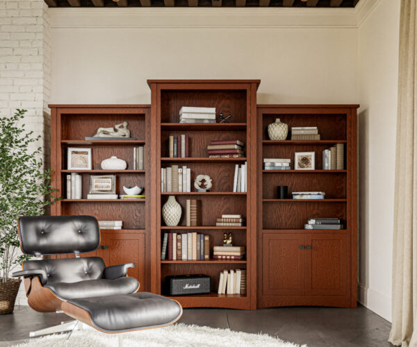 Aspen Corner/Wall Unit Bookcase Collection