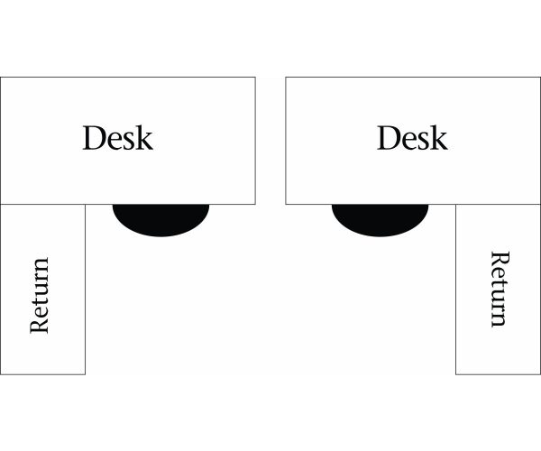 Adona Corner and Return Desk - Image 3