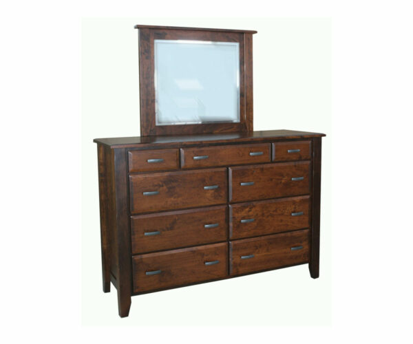 Ashton 9 Drawer Mule Dresser with Wide Drawer