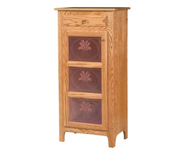 Classic 3 Panel 1 Drawer Pie Safe - Image 2