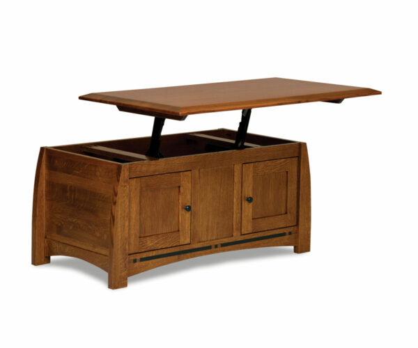 Boulder Creek Enclosed Lift Top Coffee Table