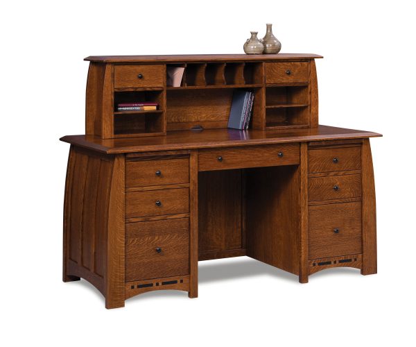 Boulder Creek Two Piece Desk