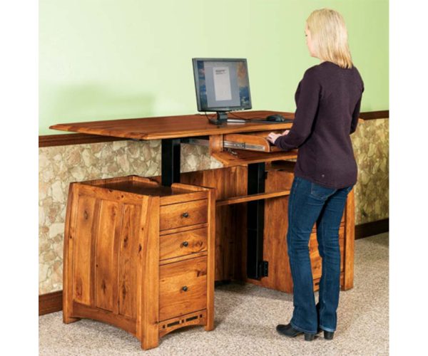 Boulder Creek Sit & Stand Desk - Image 2