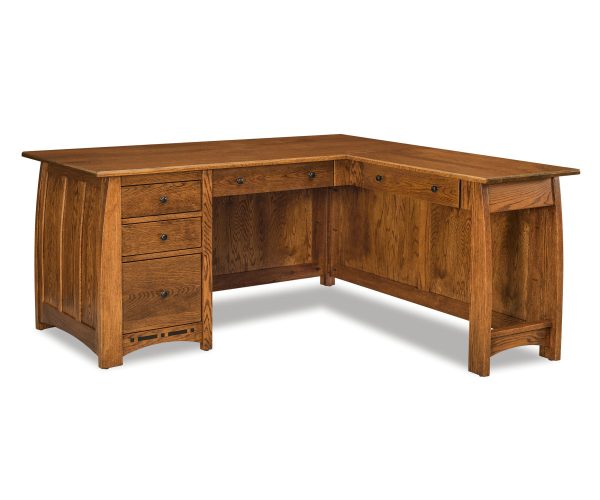 Boulder Creek 66" L Desk
