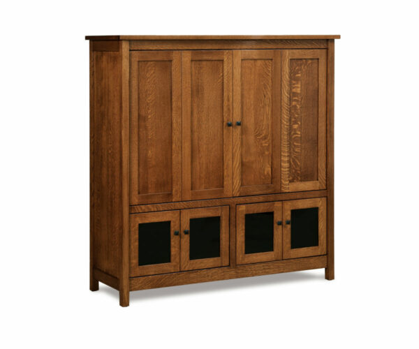 Centennial Entertainment Center with Doors
