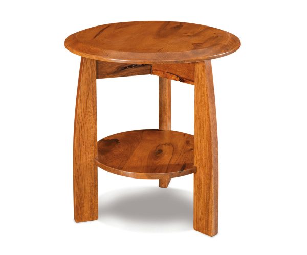 Boulder Creek Round End Table