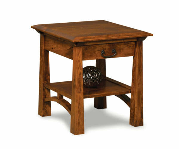 Artesa End Table with Drawer