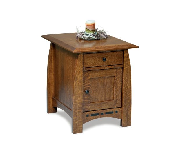Boulder Creek Enclosed End Table