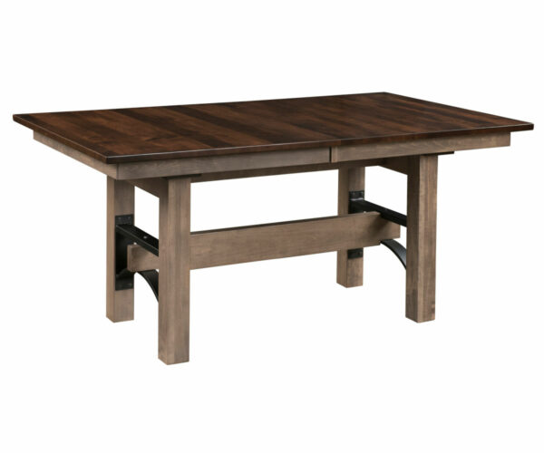 Frontier Double Pedestal Table