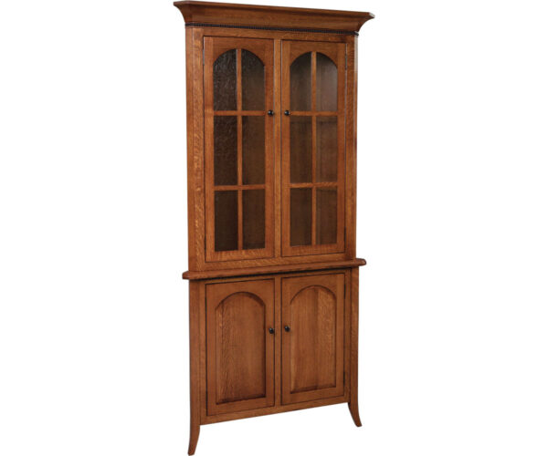 Bunker Hill Corner Hutch with Full Doors