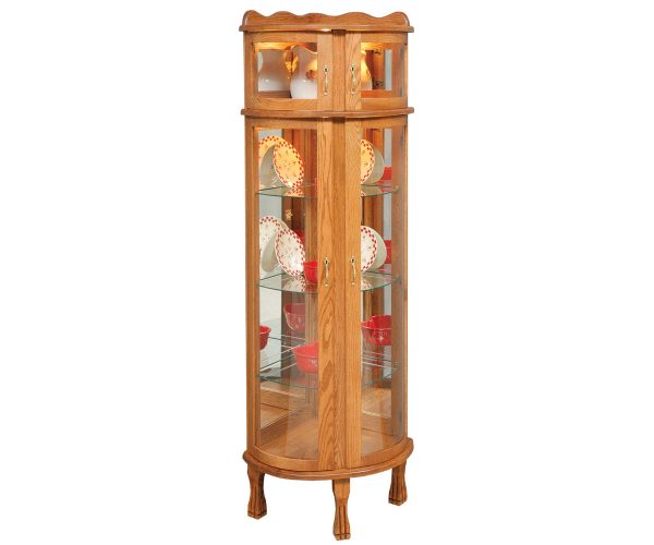 Corner Bonnet Top Curio