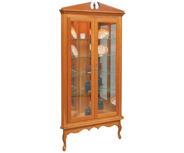 Corner Bonnet Top Curio