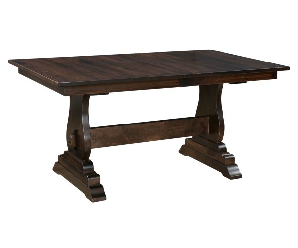 Holland Double Pedestal Table