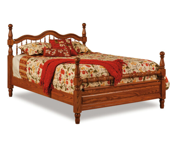 Non-Wrap Bed