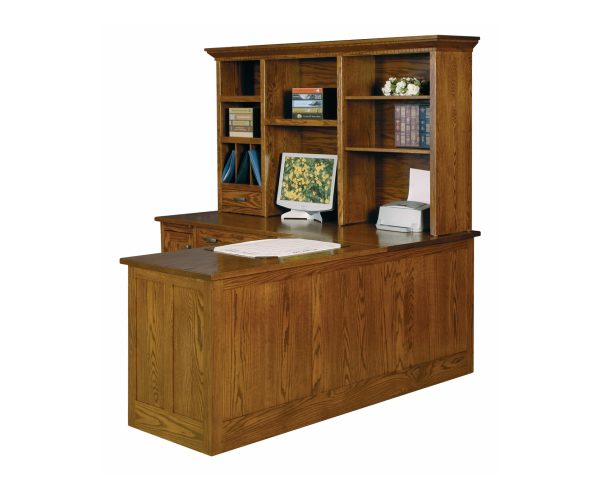Mission Computer Desk W/ Return - Image 2