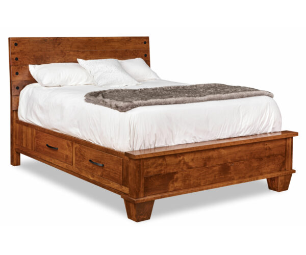 Monarch Raised Storage Bed