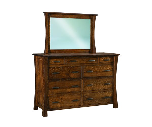 Vandalia 9 Drawer Mule Dresser