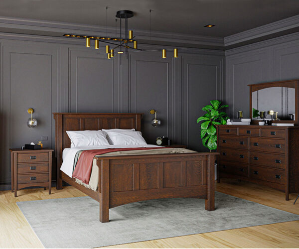 Arts & Crafts 12 Drawer Dresser - Image 3