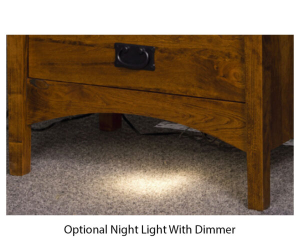 Neptune 2 Drawer Nightstand - Image 2