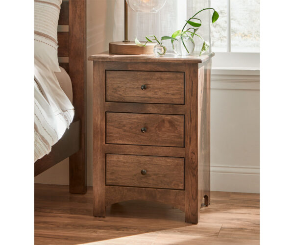 Troy 3 Drawer Nightstand - Image 3