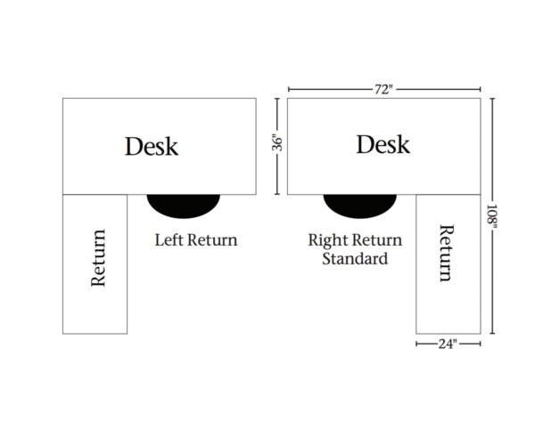 Freemont Mission Corner Desk and Hutch - Image 2