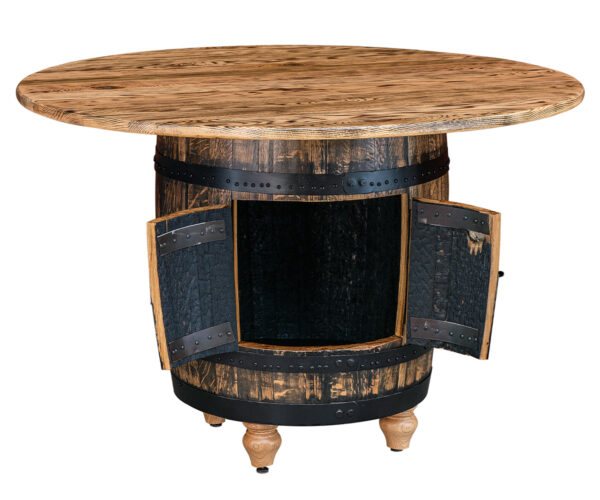 Half Barrel Table - Image 2