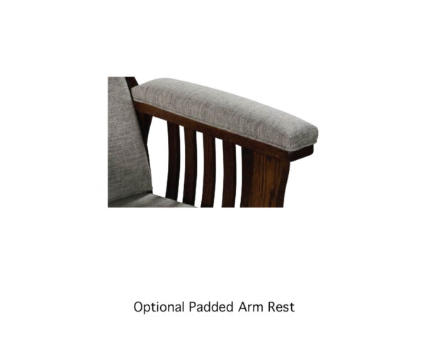Sebana Saratoga Regular Glider and Ottoman - Image 3