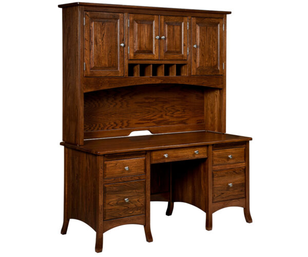 Carlisle Desk W/ Hutch