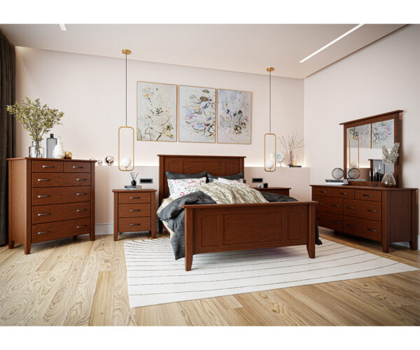 Oaklyn Two Drawer Nightstand - Image 5