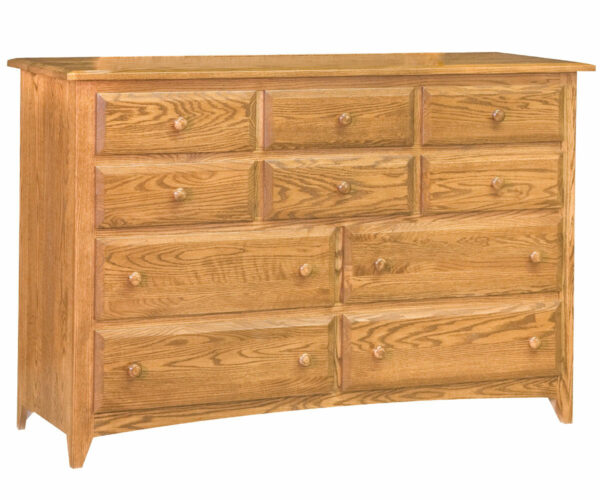 Manchester 10 Drawer Mule Dresser