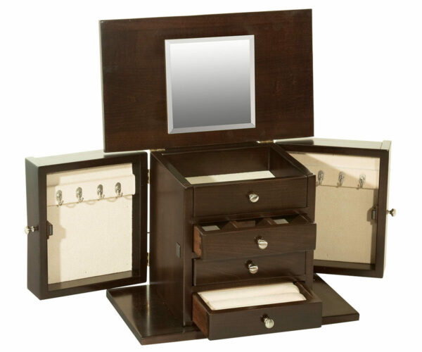Caledonia Jewelry Chest - 4 Drawer - Image 2