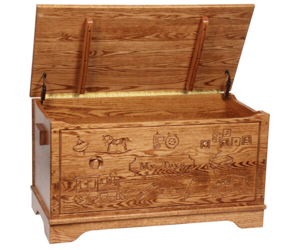 Toy Chest - Carved - Image 2