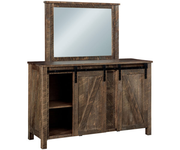 Rustic 3 Drawer Dresser - Image 2