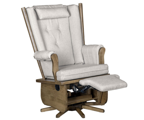 Smooth 4 Post Swivel Glider - Image 3