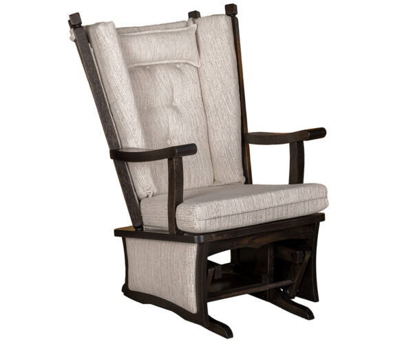 Ashland Inlay Regular Glider and Ottoman - Image 2