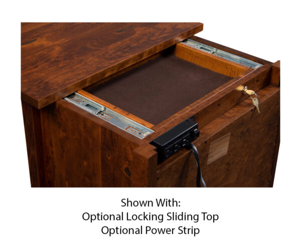 Zephyr 3 Drawer Nightstand - Image 4