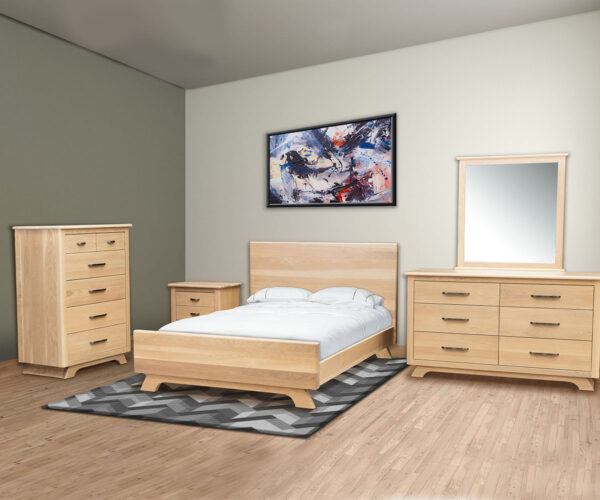 Neptune Panel Headboard Bed - Image 3