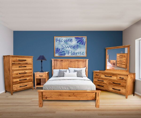 Ridgecrest Flush Mission 3 Drawer Nightstand - Image 5