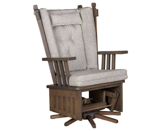 J-Mission Swivel Glider and Ottoman - Image 4