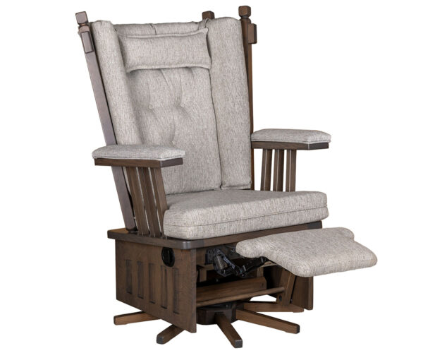 J-Mission Swivel Glider and Ottoman - Image 5
